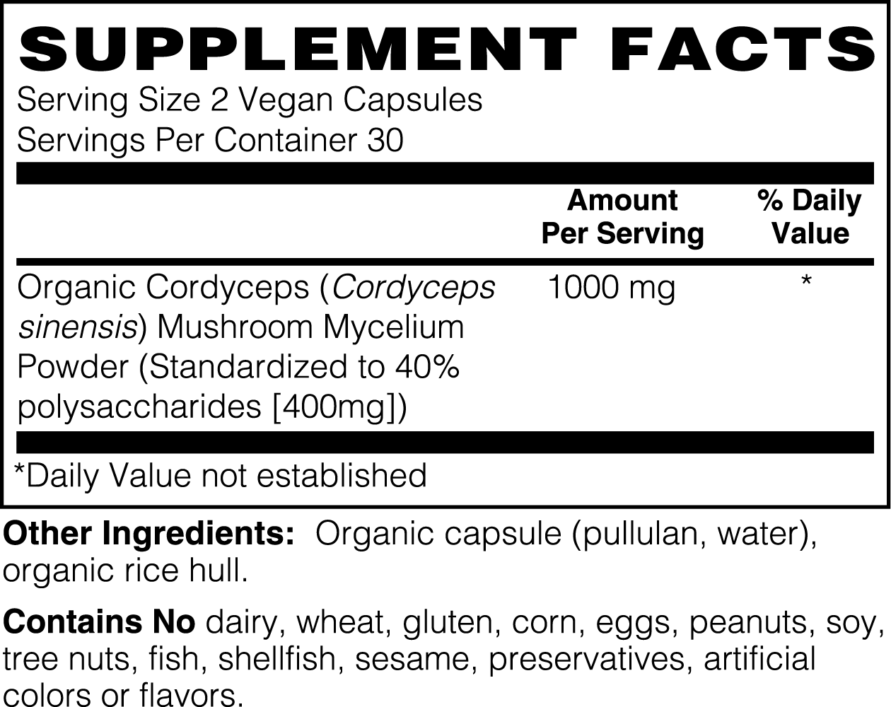 ENDURANCE - Cordyceps